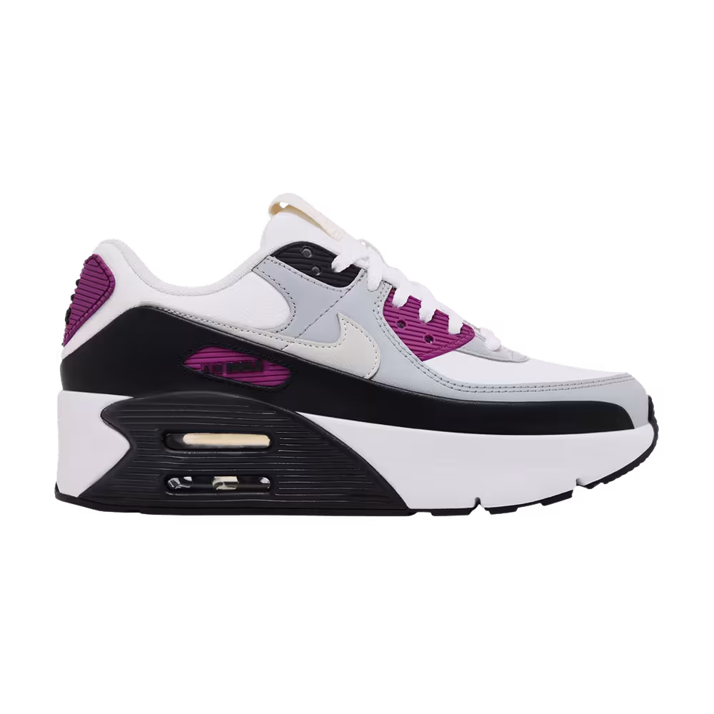 Nike Women's Air Max 90 LV9 Bold Berry Wolf Grey