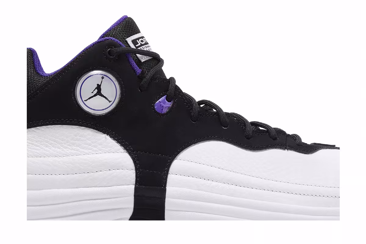 Air Jordan Jumpman Team 1 White Black Field Purple, view 3