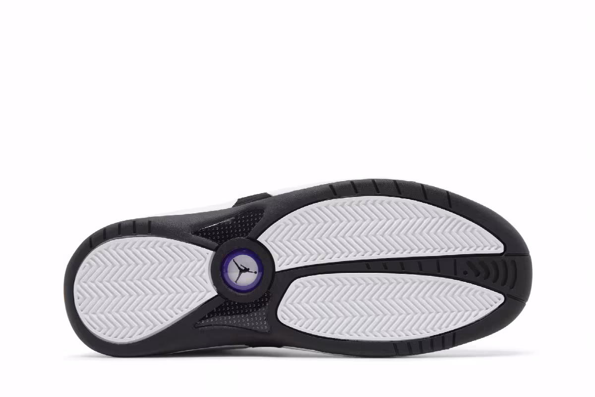Air Jordan Jumpman Team 1 White Black Field Purple, view 5