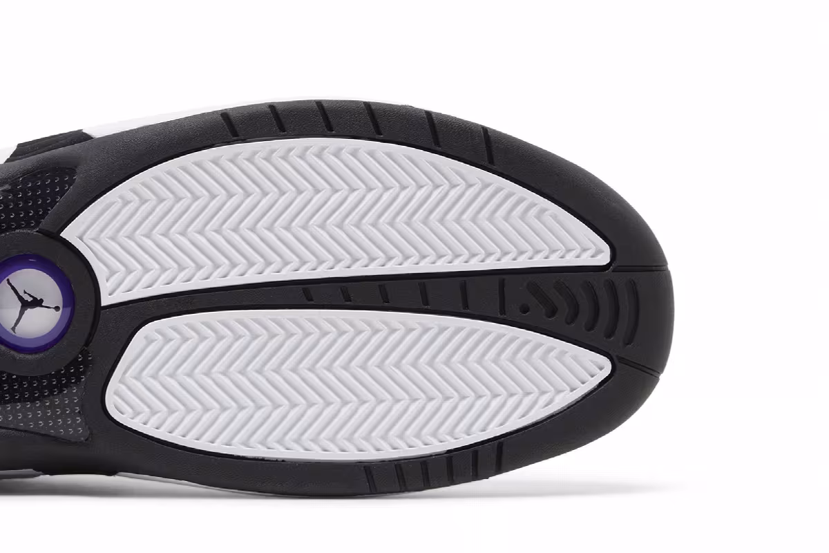Air Jordan Jumpman Team 1 White Black Field Purple, view 6