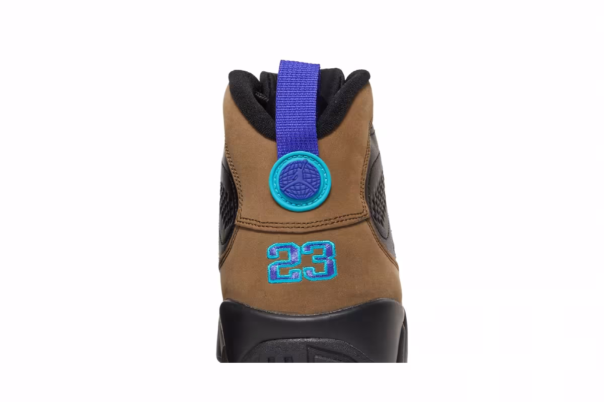 Air Jordan 9 Olive Concord, view 8