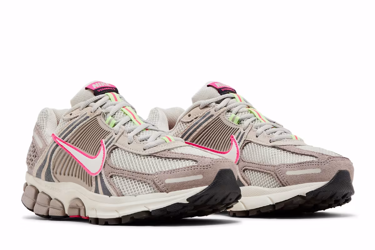 Nike Women's Air Zoom Vomero 5 College Grey Medium Ash, view 9