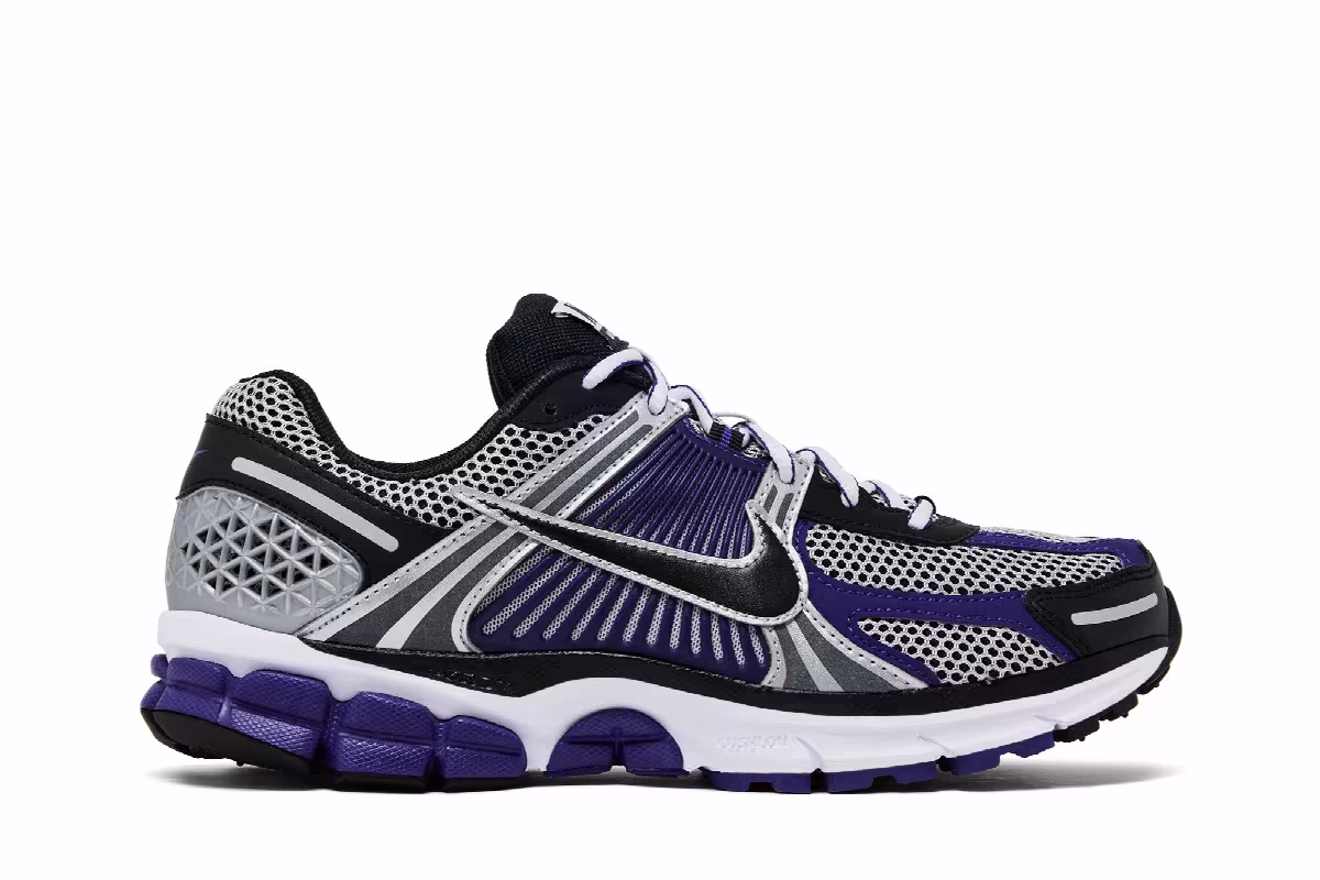 Nike Air Zoom Vomero 5 Metallic Silver Court Purple, view 2