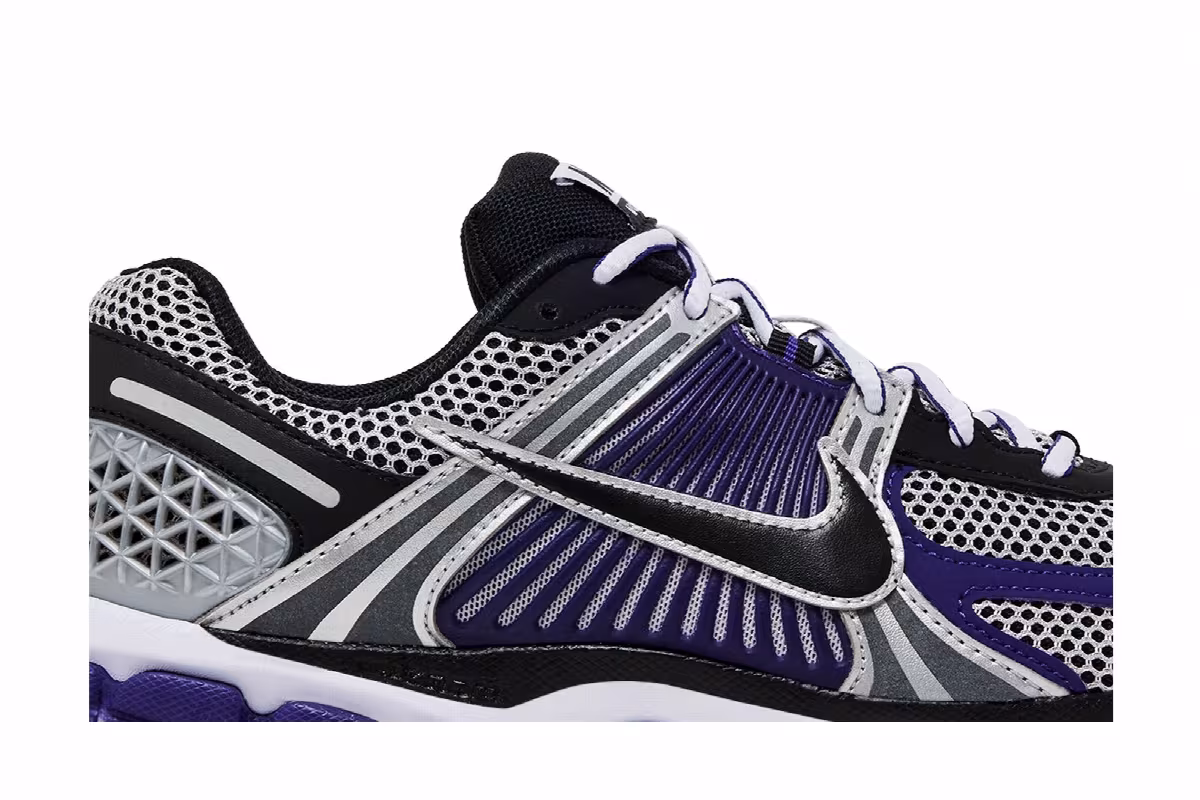 Nike Air Zoom Vomero 5 Metallic Silver Court Purple, view 3