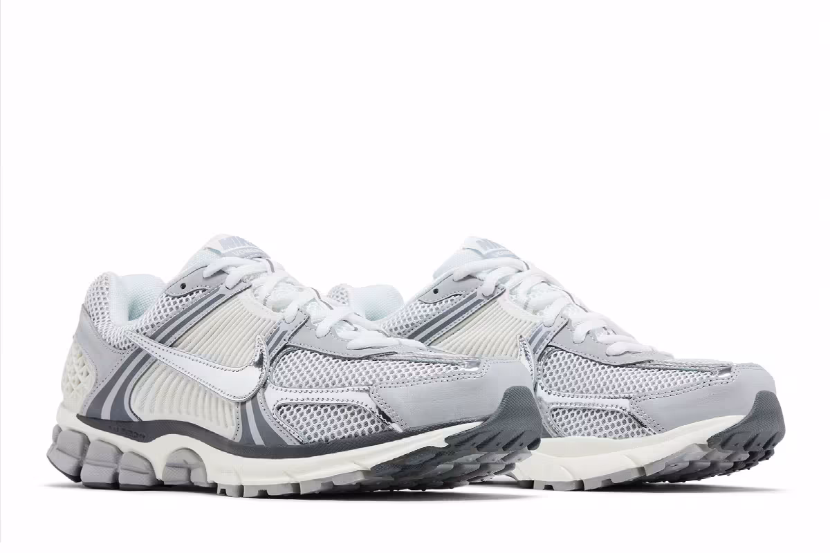 Nike Air Zoom Vomero 5 Summit White Metallic Silver, view 9