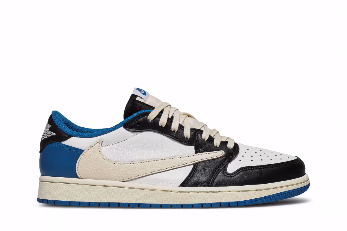 Fragment Design x Travis Scott x Air Jordan 1 Low, view 2