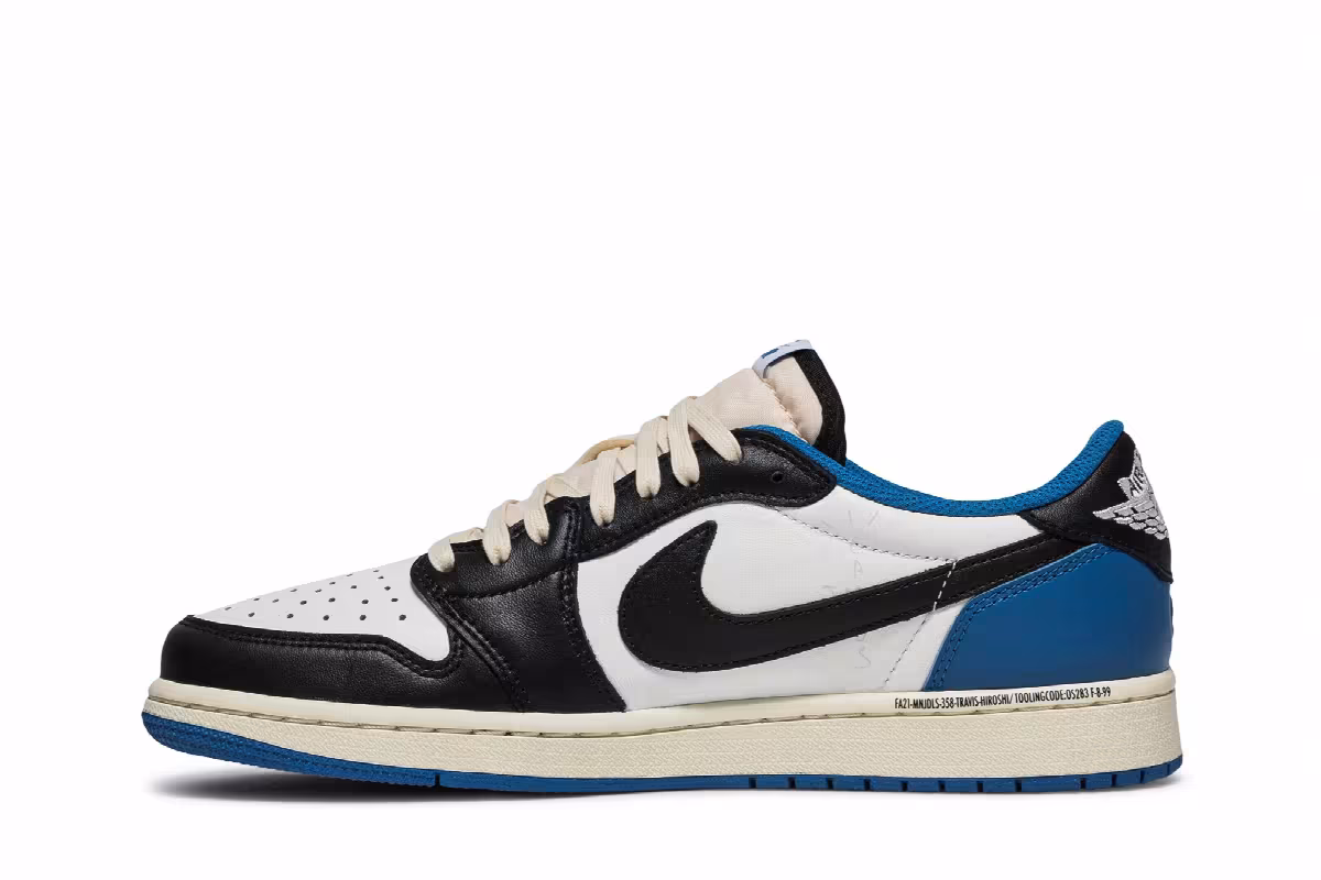 Fragment Design x Travis Scott x Air Jordan 1 Low, view 4