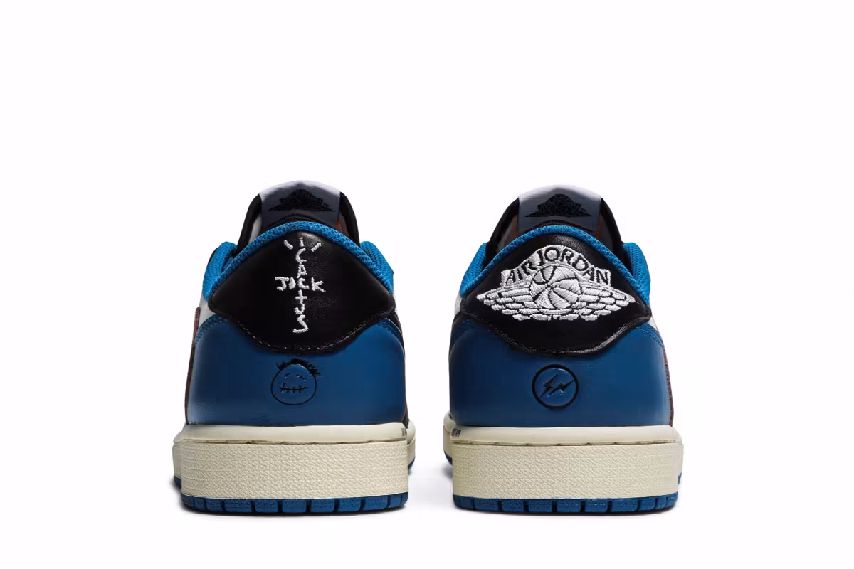 Fragment Design x Travis Scott x Air Jordan 1 Low, view 7