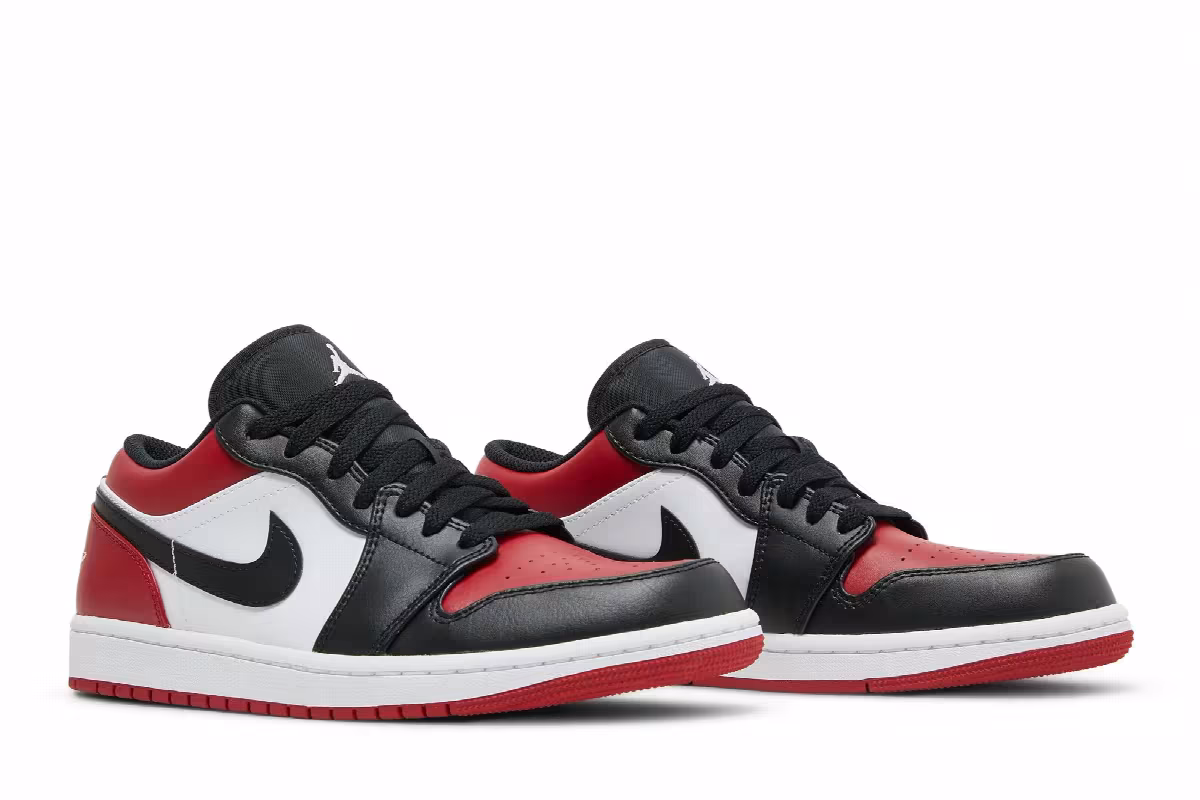 Air Jordan 1 Low Bred Toe, view 9