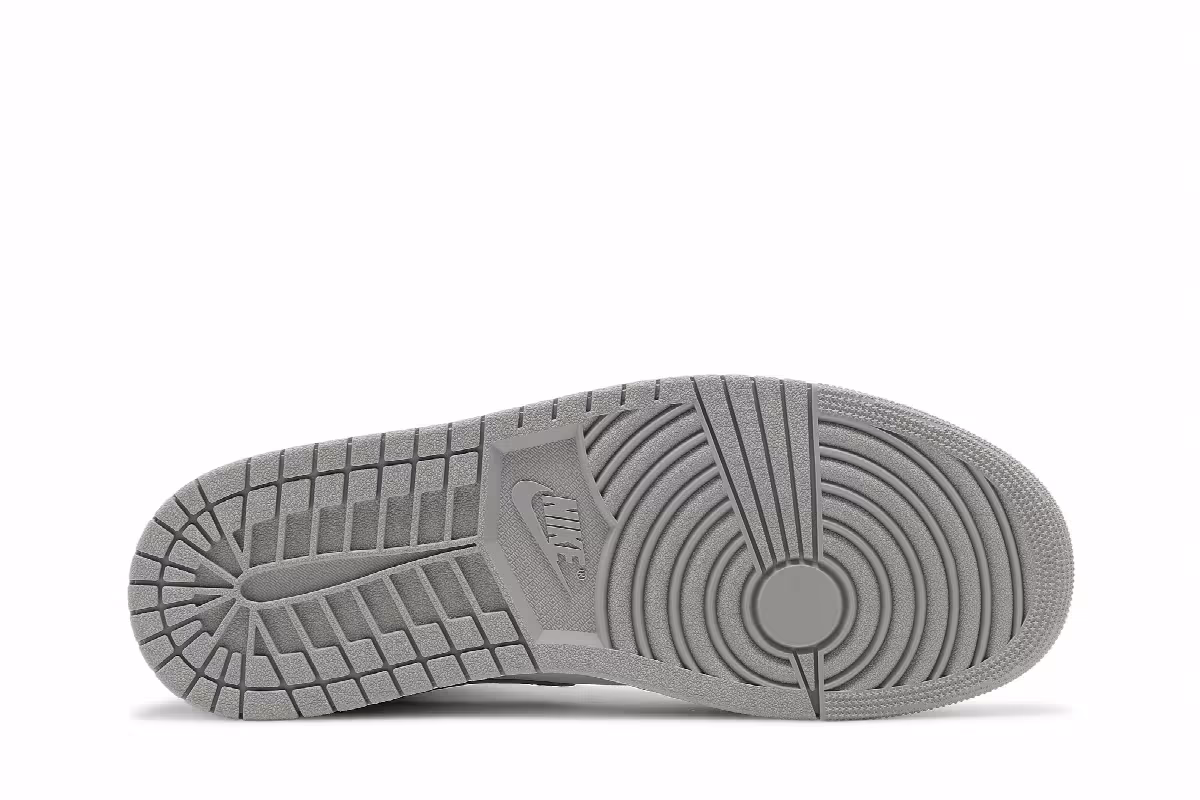 Air Jordan 1 Mid College Grey, view 5