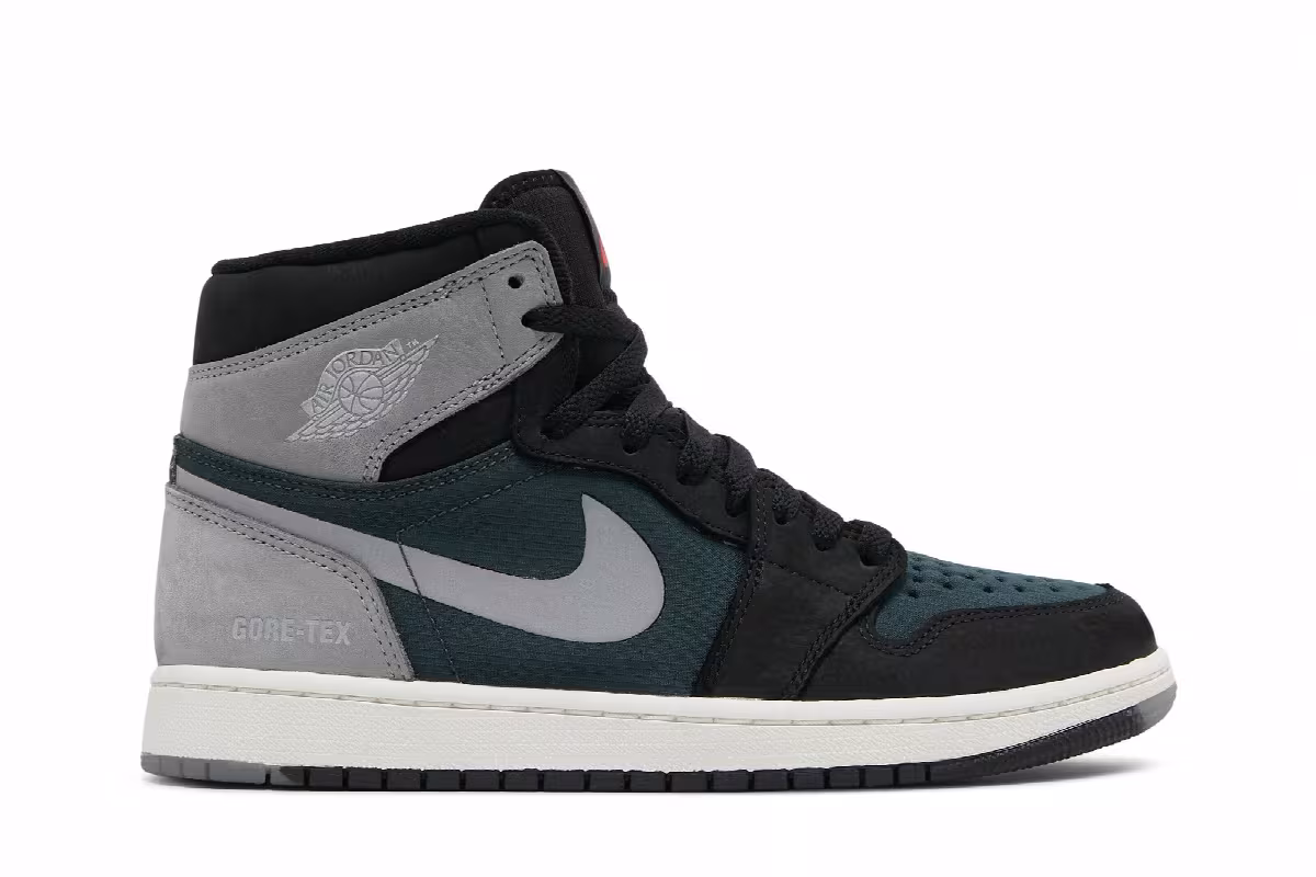 Air Jordan 1 High Element GORE-TEX Black Particle Grey, view 2