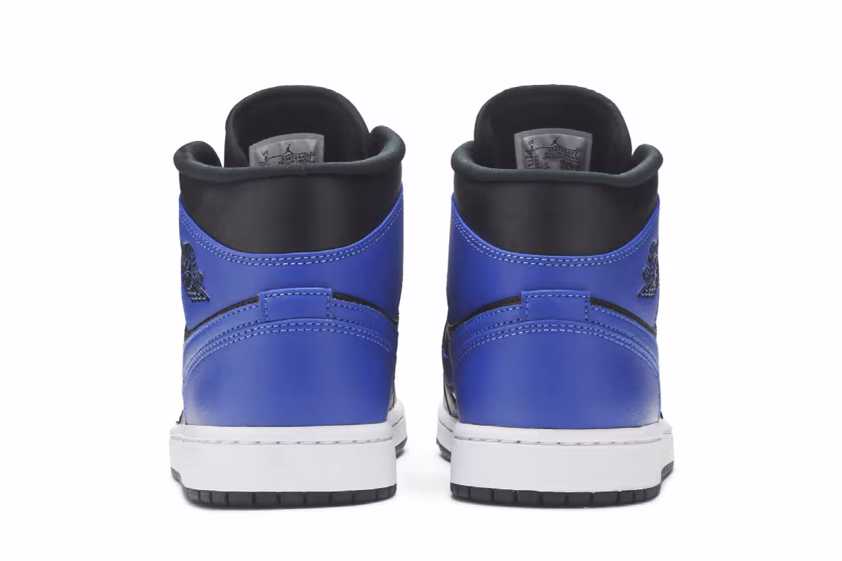 Air Jordan 1 Mid Hyper Royal, view 7