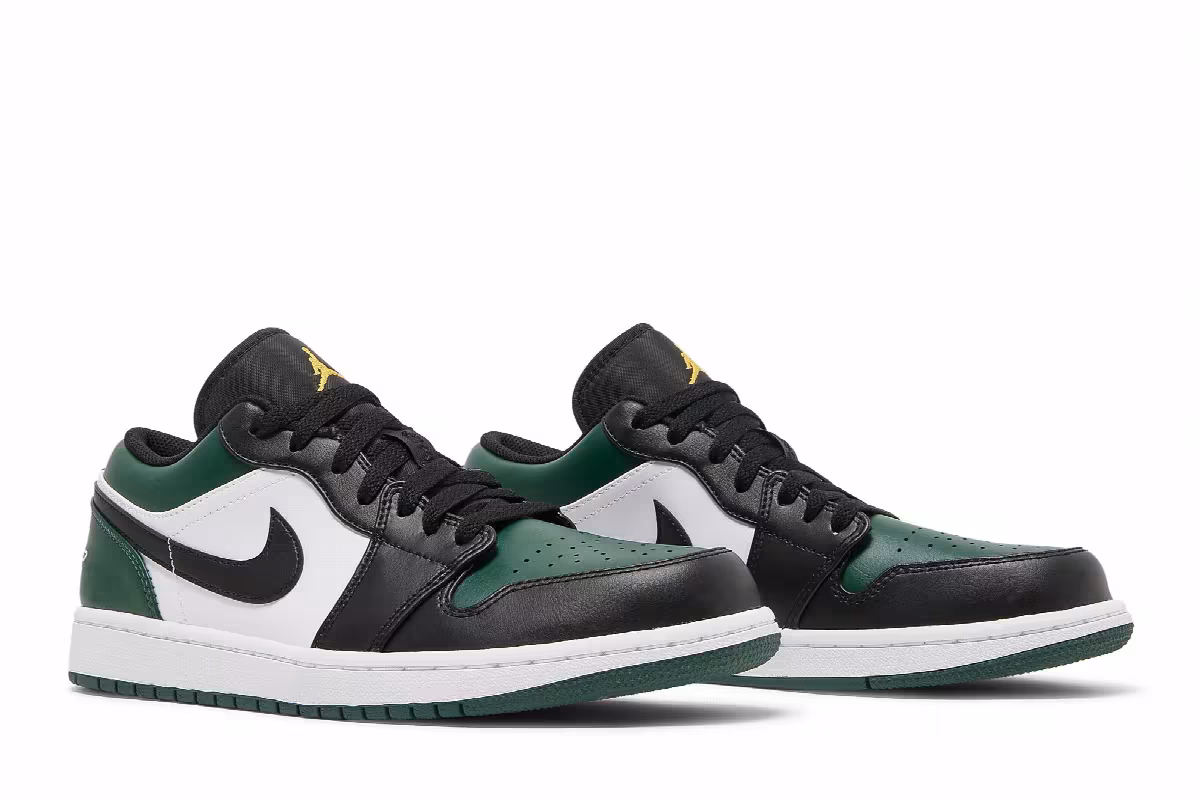Air Jordan 1 Low Green Toe, view 9