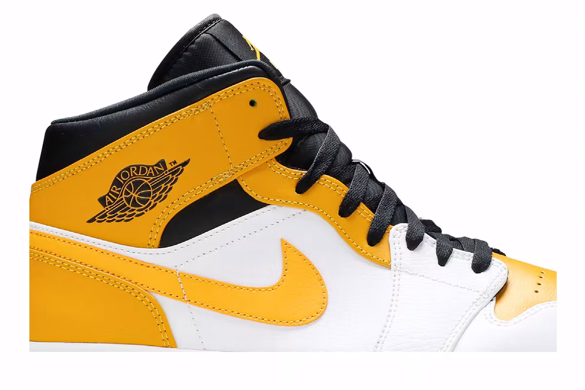Air Jordan 1 Mid University Gold, view 3