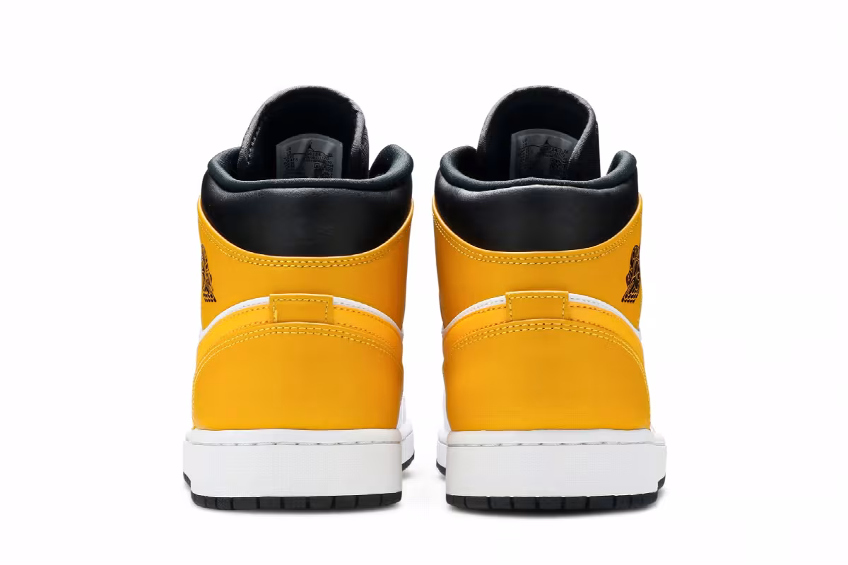 Air Jordan 1 Mid University Gold, view 7