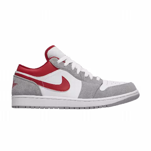 Air Jordan 1 Low SE 'Light Smoke Grey Gym Red'