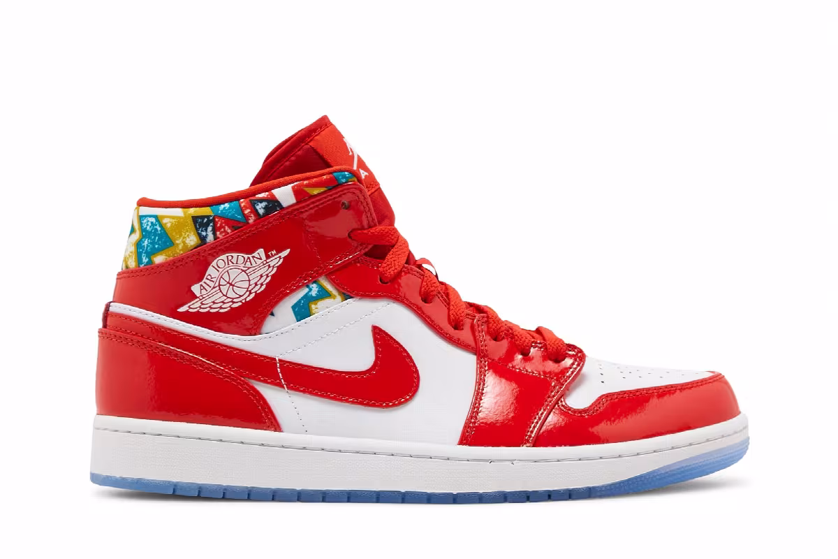 Air Jordan 1 Mid SE Barcelona Sweater, view 2