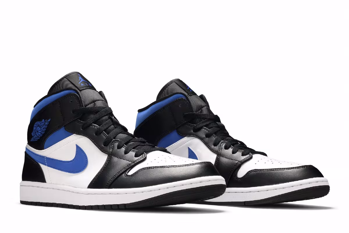 Air Jordan 1 Mid Racer Blue, view 9