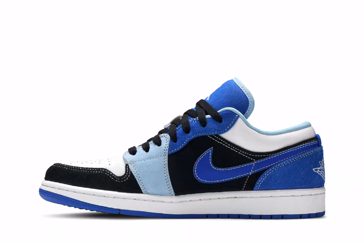 Air Jordan 1 Low SE Racer Blue, view 4