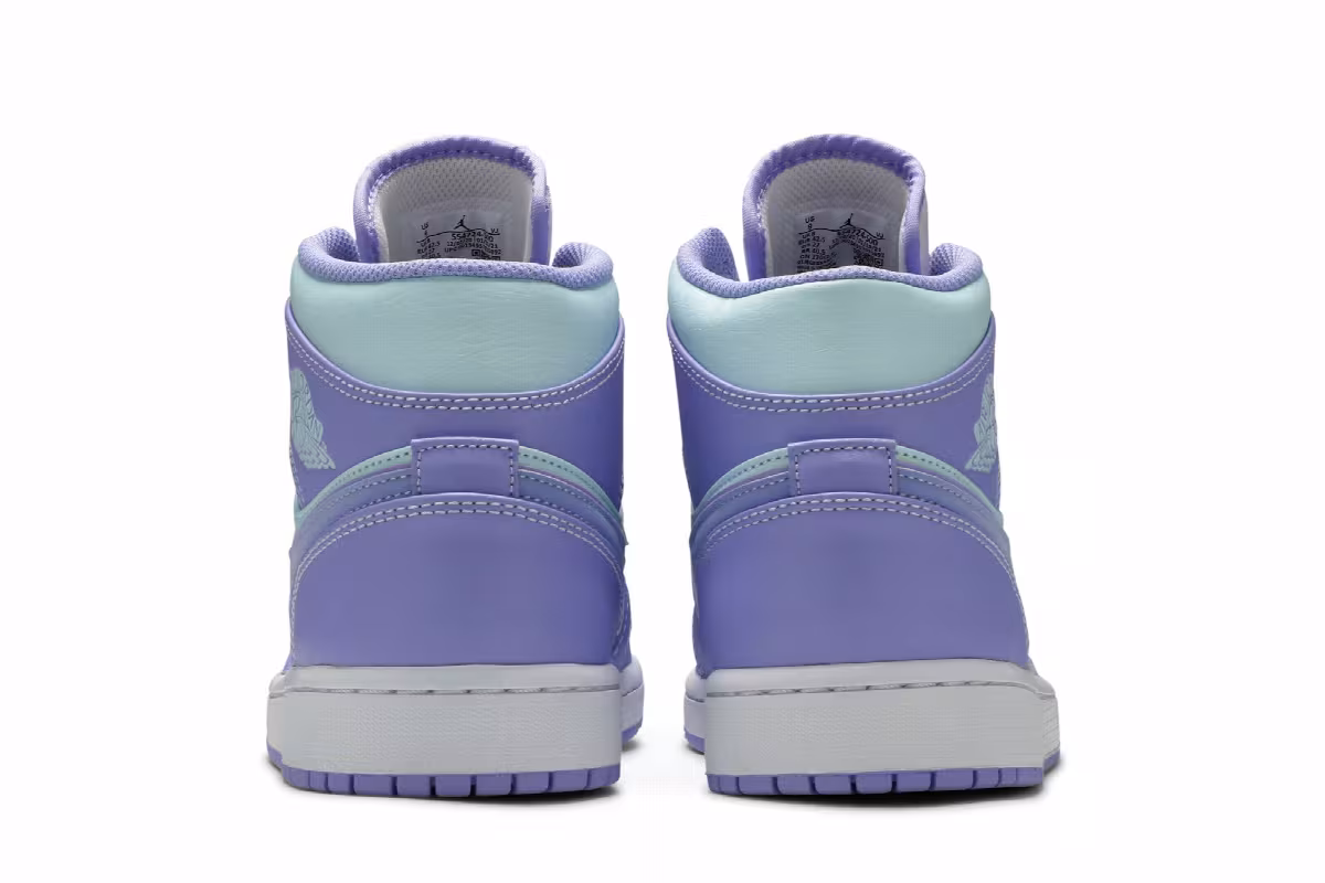 Air Jordan 1 Mid Purple Pulse, view 7