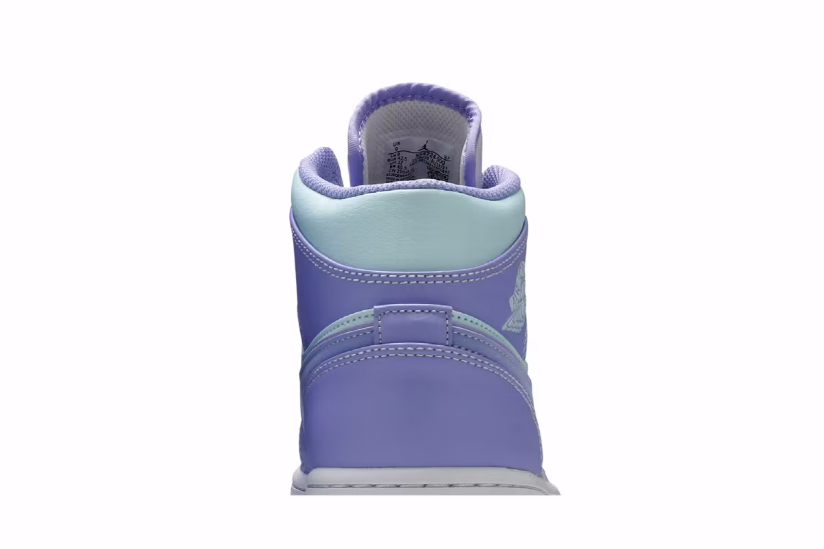 Air Jordan 1 Mid Purple Pulse, view 8