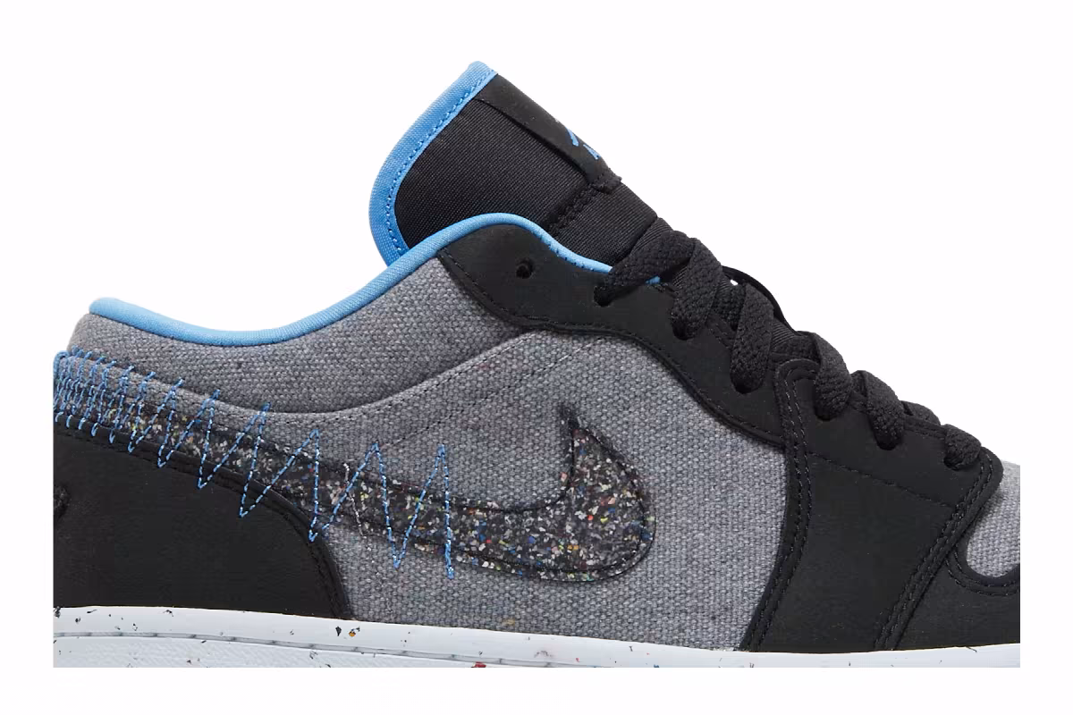 Air Jordan 1 Low Crater - Black, view 3