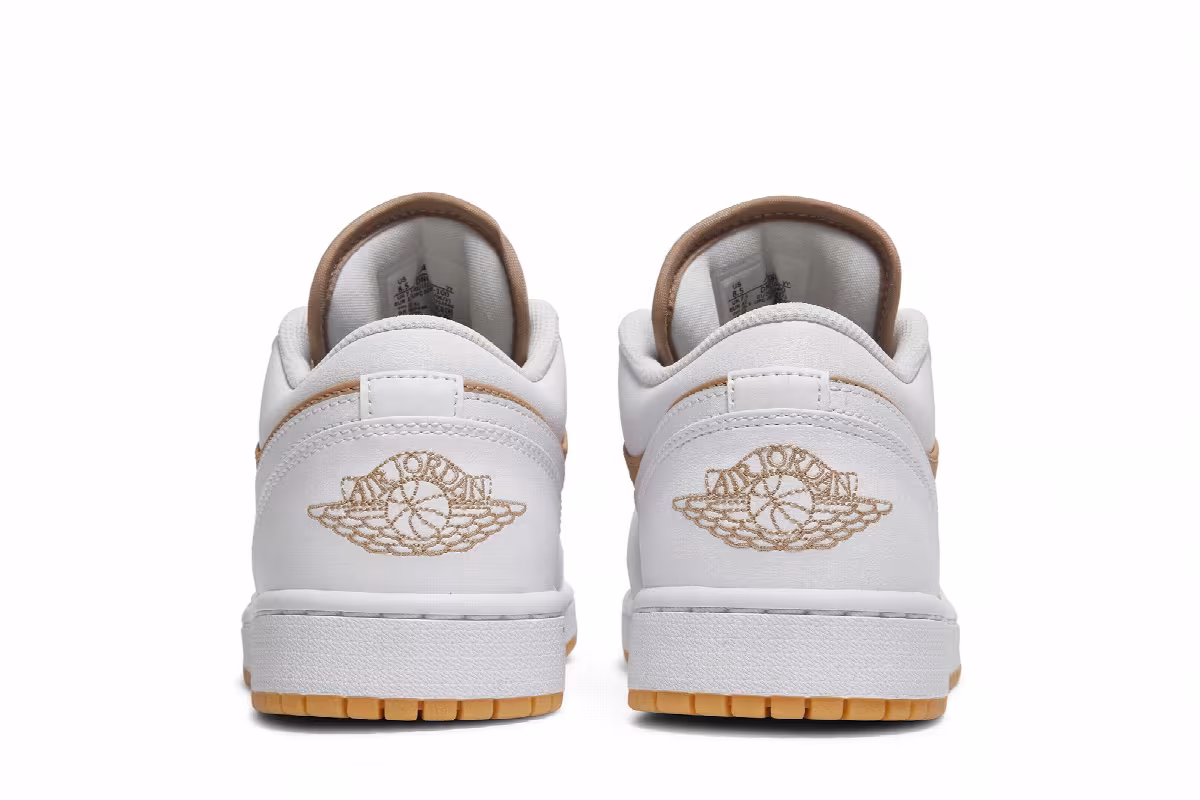 Air Jordan 1 Low Hemp White, view 7