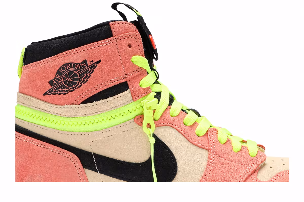 Air Jordan 1 High Switch Pink Volt, view 3