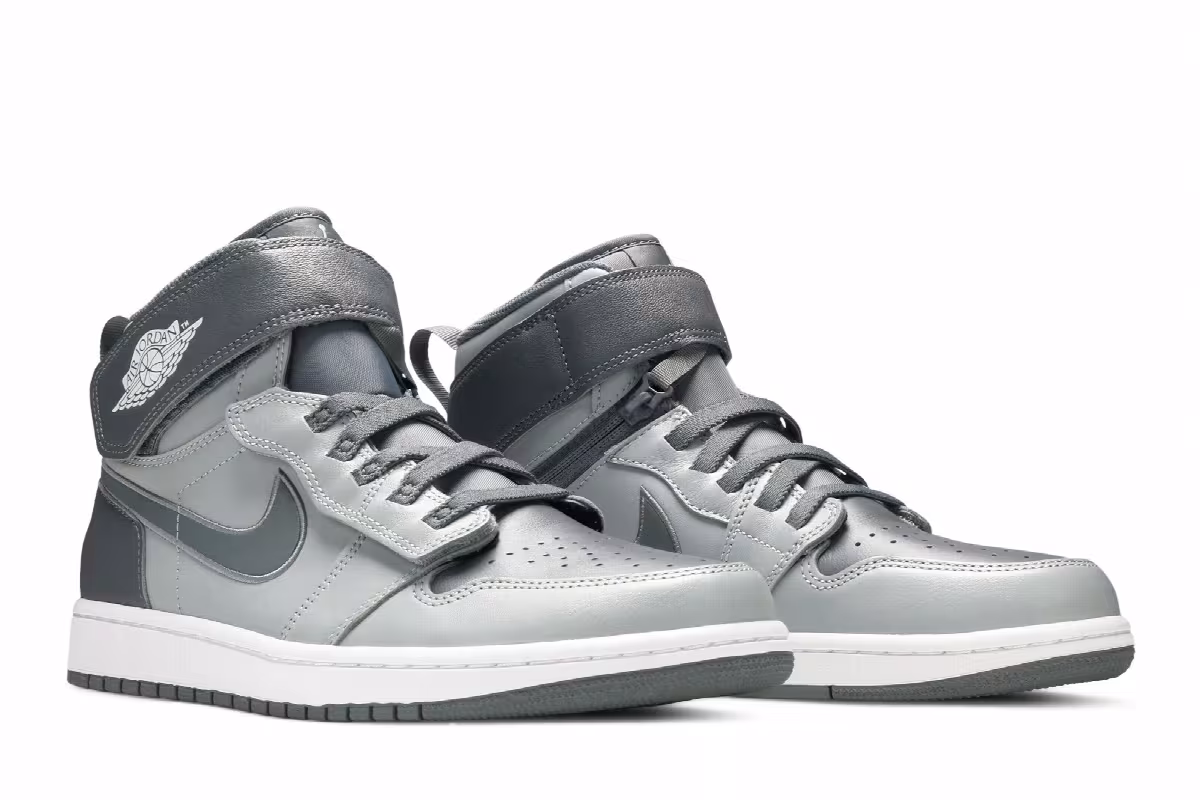 Air Jordan 1 High FlyEase Light Smoke Grey, view 9