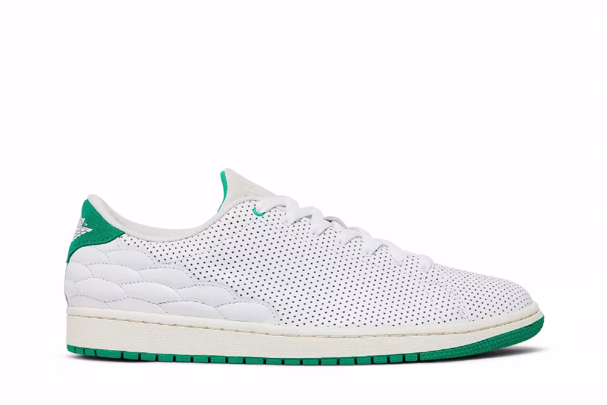 Air Jordan 1 Centre Court White Stadium Green, view 2