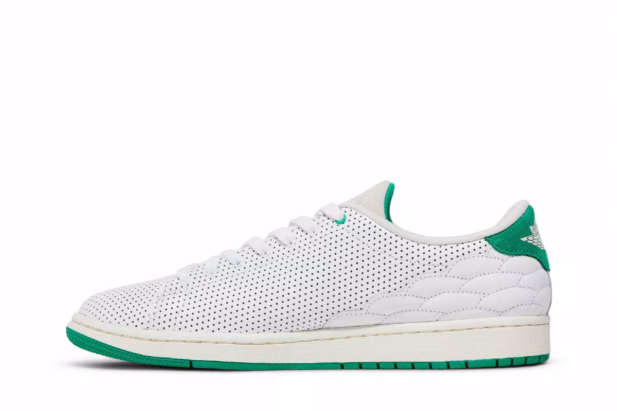 Air Jordan 1 Centre Court White Stadium Green, view 4