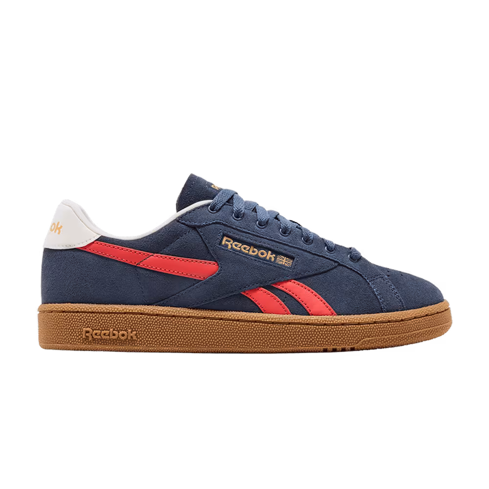 Reebok Club C Grounds UK East Coast Blue Dynamic Red