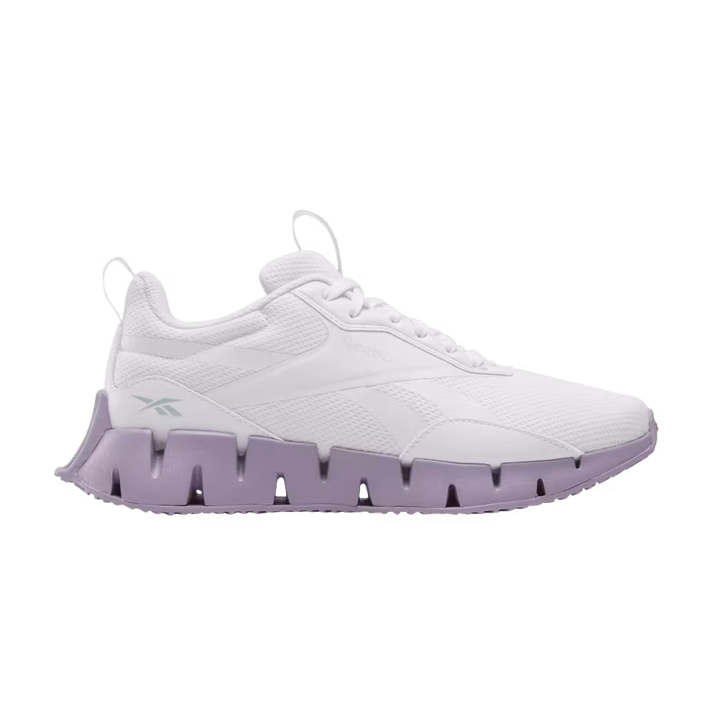 Reebok Women's Zig Dynamica STR White Dusk Purple