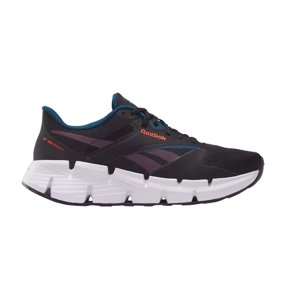 Reebok Women's Zig Dynamica 5 Black Digital Coral