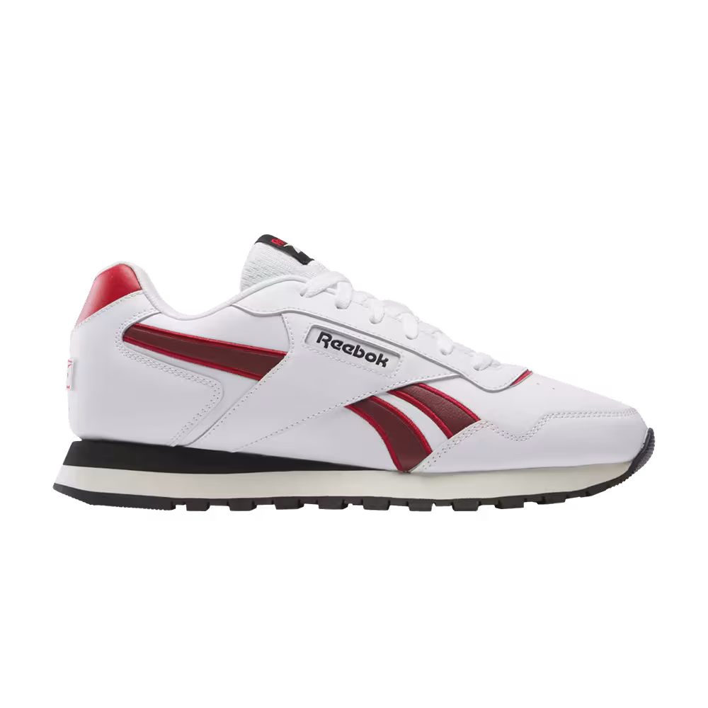 Reebok Glide White Vector Red Black