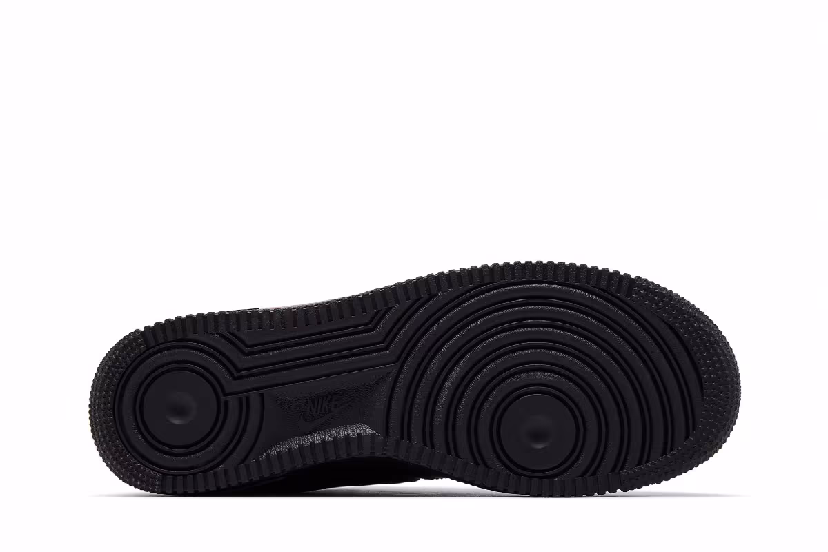 Nike Women's Air Force 1 Low Black Rose, view 5