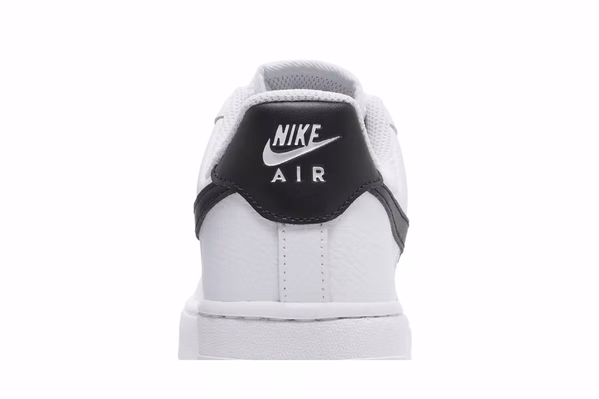 Nike Women's Air Force 1 White Black, view 8
