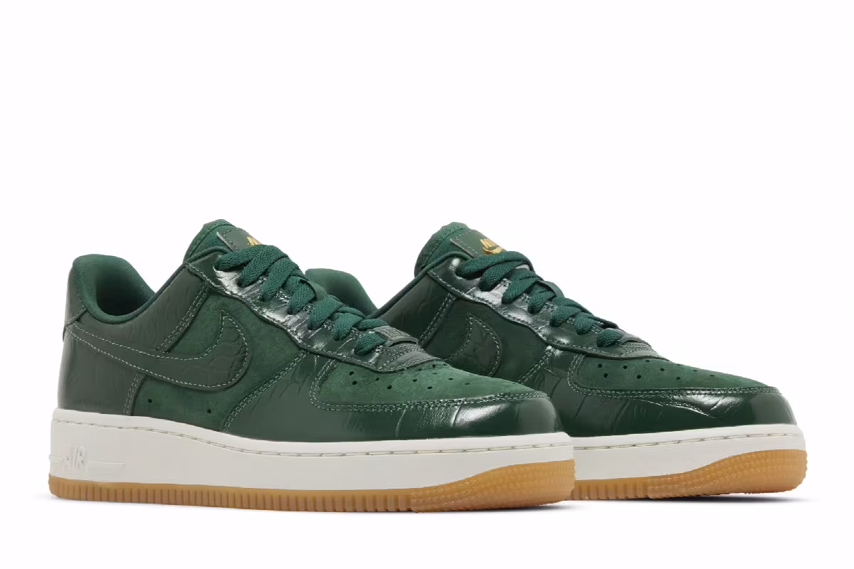 Nike Women's Air Force 1 Gorge Green, view 9