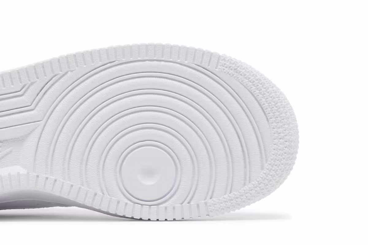 Nike Women's Air Force 1 Low White Light Armory Blue, view 6