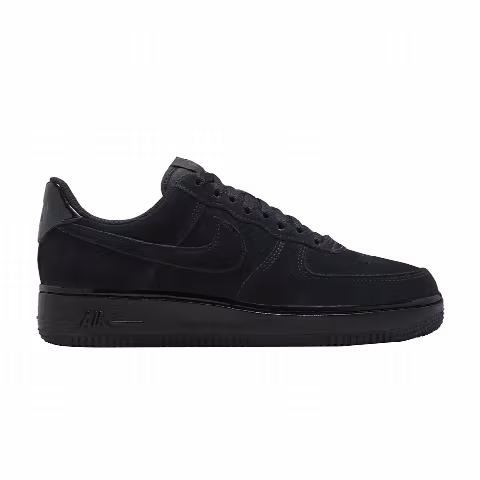 Nike Wmns Air Force 1 'Triple Black Suede'