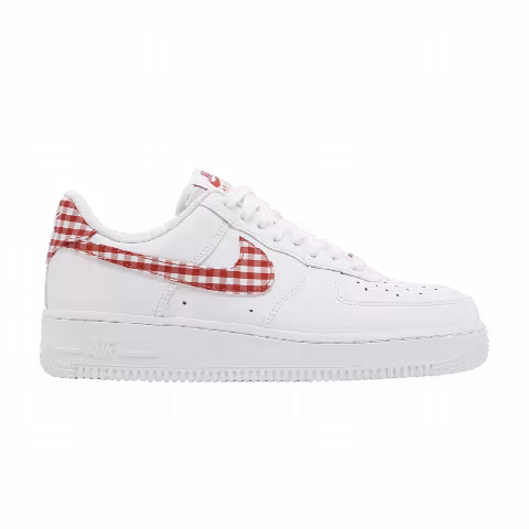 Nike Wmns Air Force 1 '07 Essential 'Mystic Red Gingham'