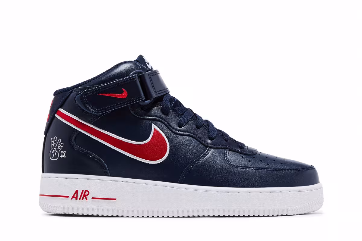 Nike Women's Air Force 1 Houston Comets Four Peat, view 2