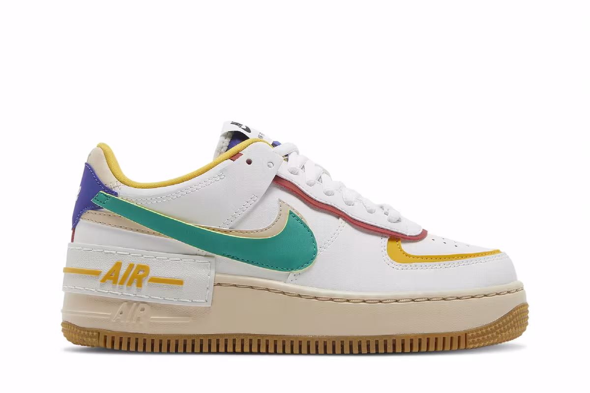Nike Women's Air Force 1 Shadow Multi-Color, view 2