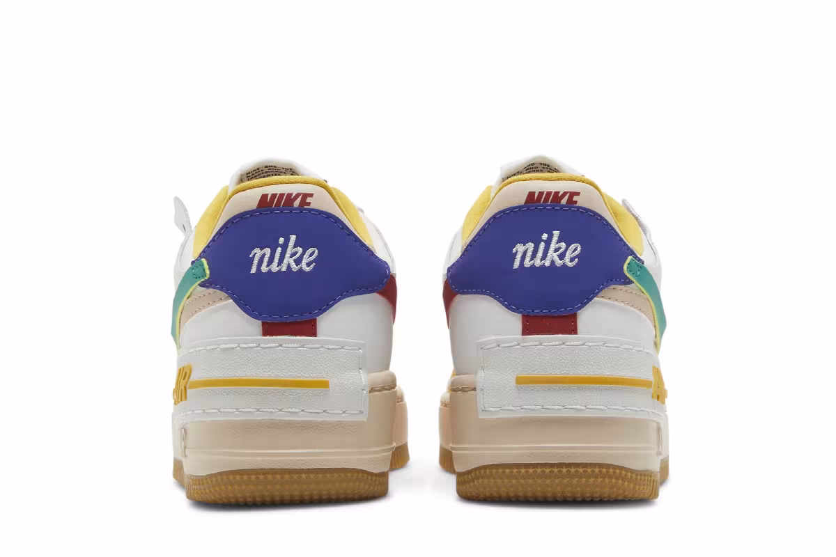 Nike Women's Air Force 1 Shadow Multi-Color, view 7