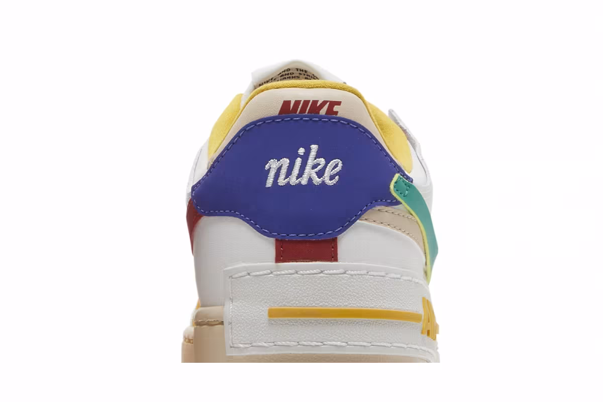 Nike Women's Air Force 1 Shadow Multi-Color, view 8
