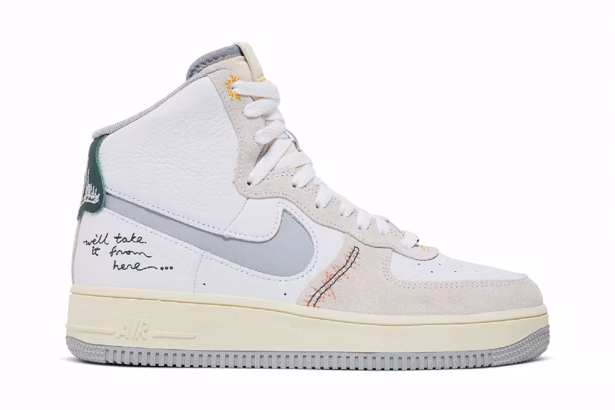 Nike Women's Air Force 1 High Sculpt We'll Take It From Here, view 2