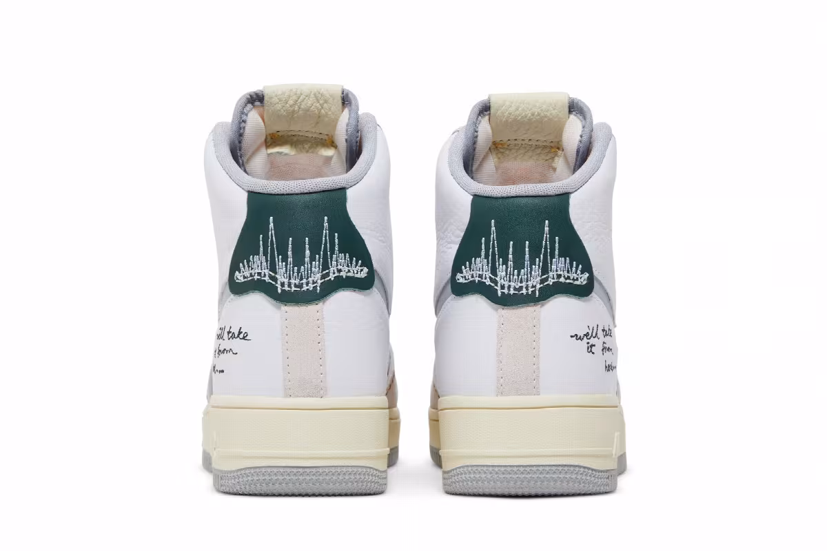 Nike Women's Air Force 1 High Sculpt We'll Take It From Here, view 7