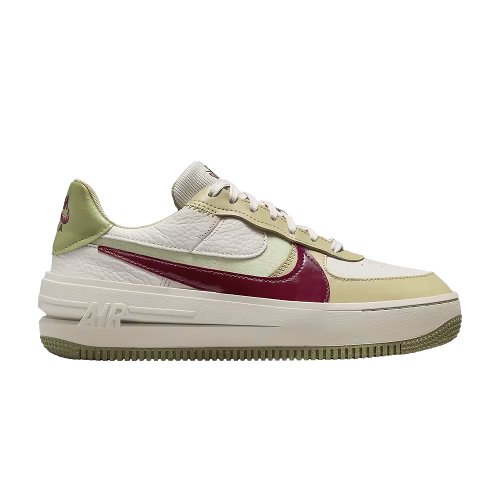 Nike Women's Air Force 1 PLT.AF.ORM Alligator Dark Beetroot