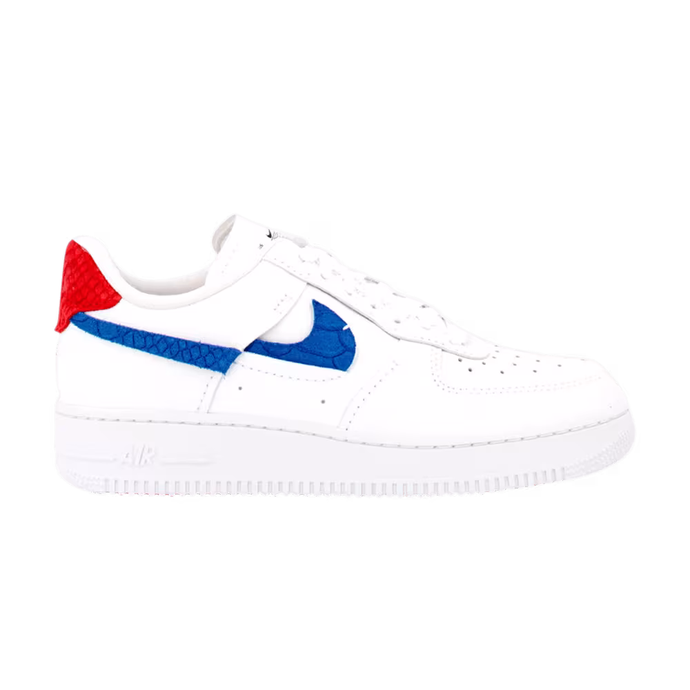 Nike Women's Air Force 1 LXX Snakeskin - University Red Royal