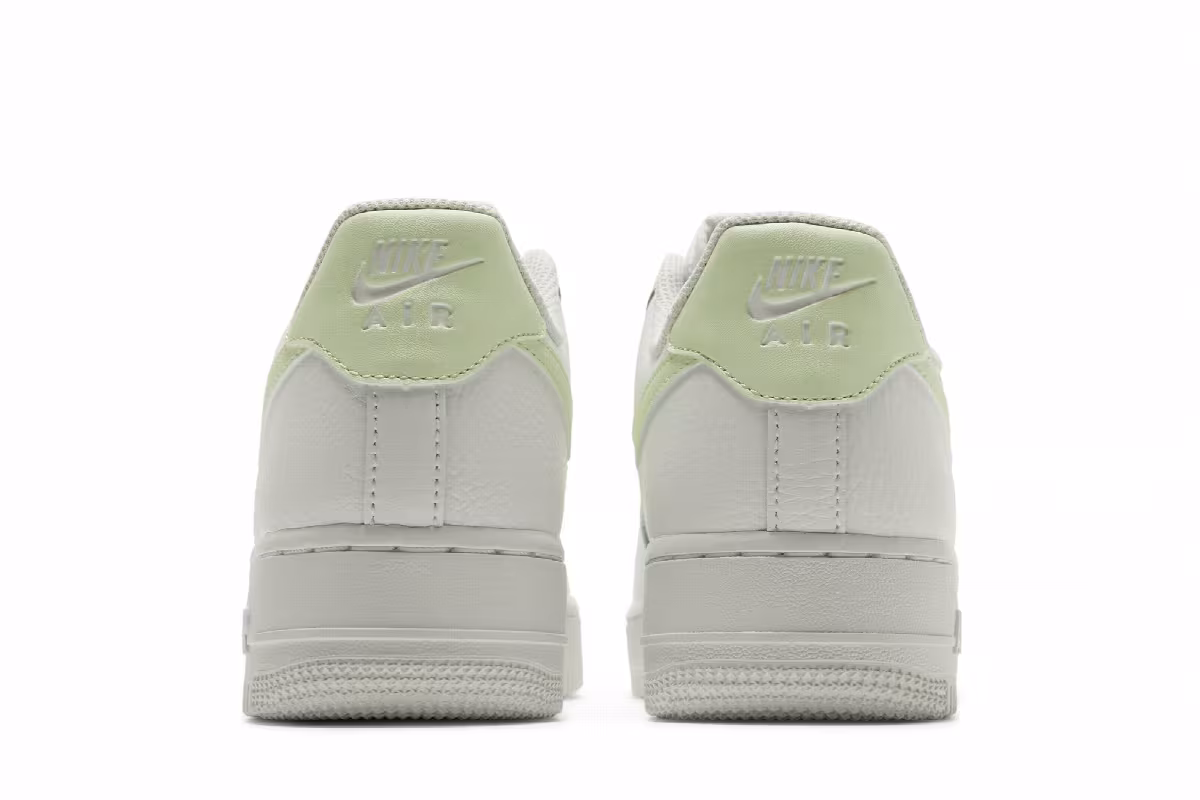 Nike Women's Air Force 1 White Barely Volt, view 7